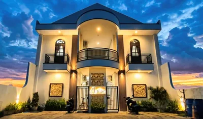 Selasar koridor AVILITA House menuju kamar - akses tenang dan privat di Kuta Selatan Bali